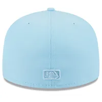 Men's New Era Light Blue Seattle Mariners 2023 Spring Color Basic 59FIFTY Fitted Hat