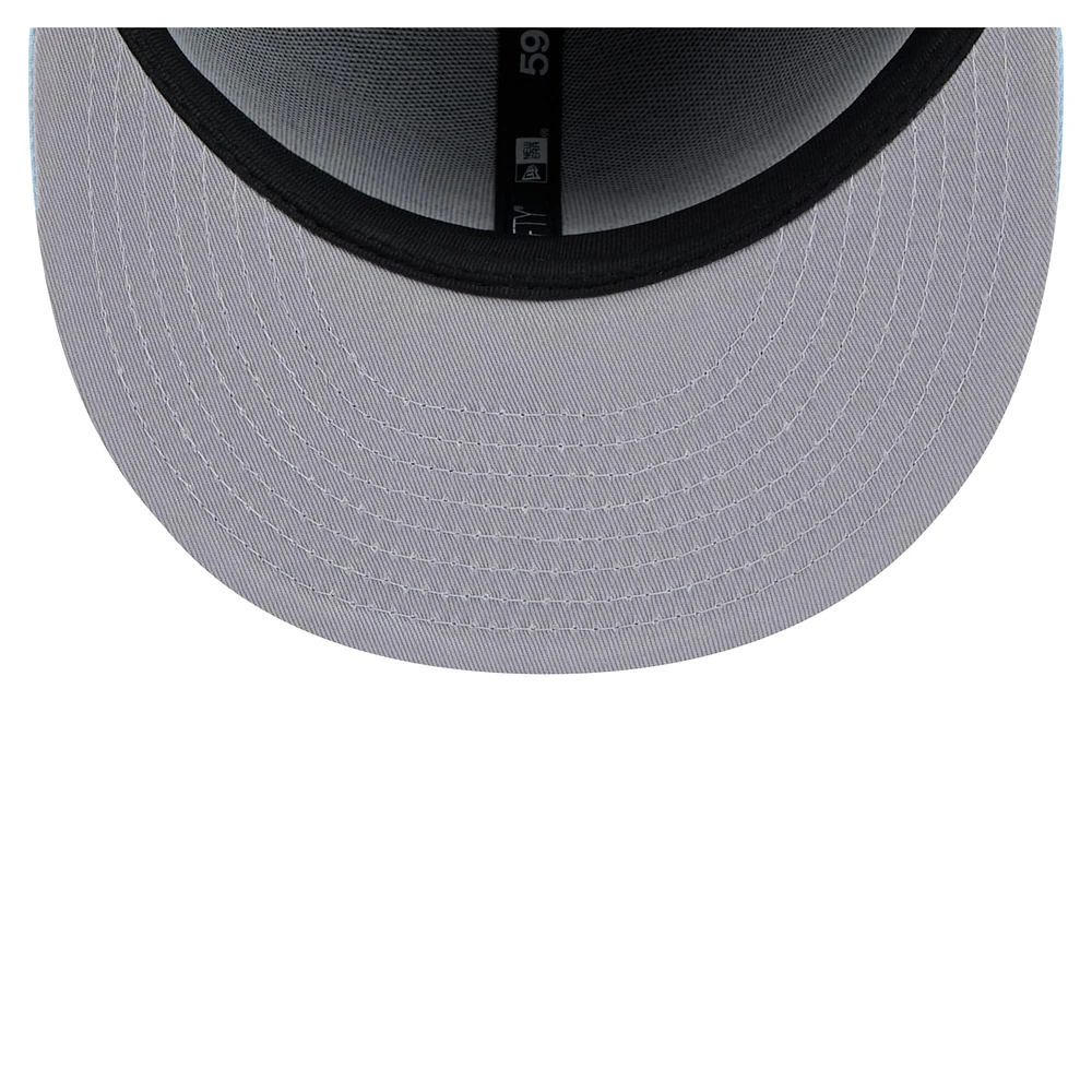 Men's New Era Navy/Light Blue Seattle Mariners Color Pack 2-Tone 59FIFTY Fitted Hat