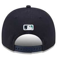 Men's New Era  Navy Seattle Mariners 2025 Jackie Robinson Day Golfer Adjustable Hat