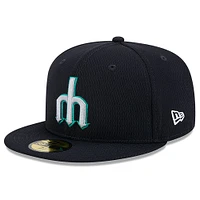 Casquette ajustée MLB Clubhouse 59FIFTY 2025 des Mariners de Seattle New Era pour homme