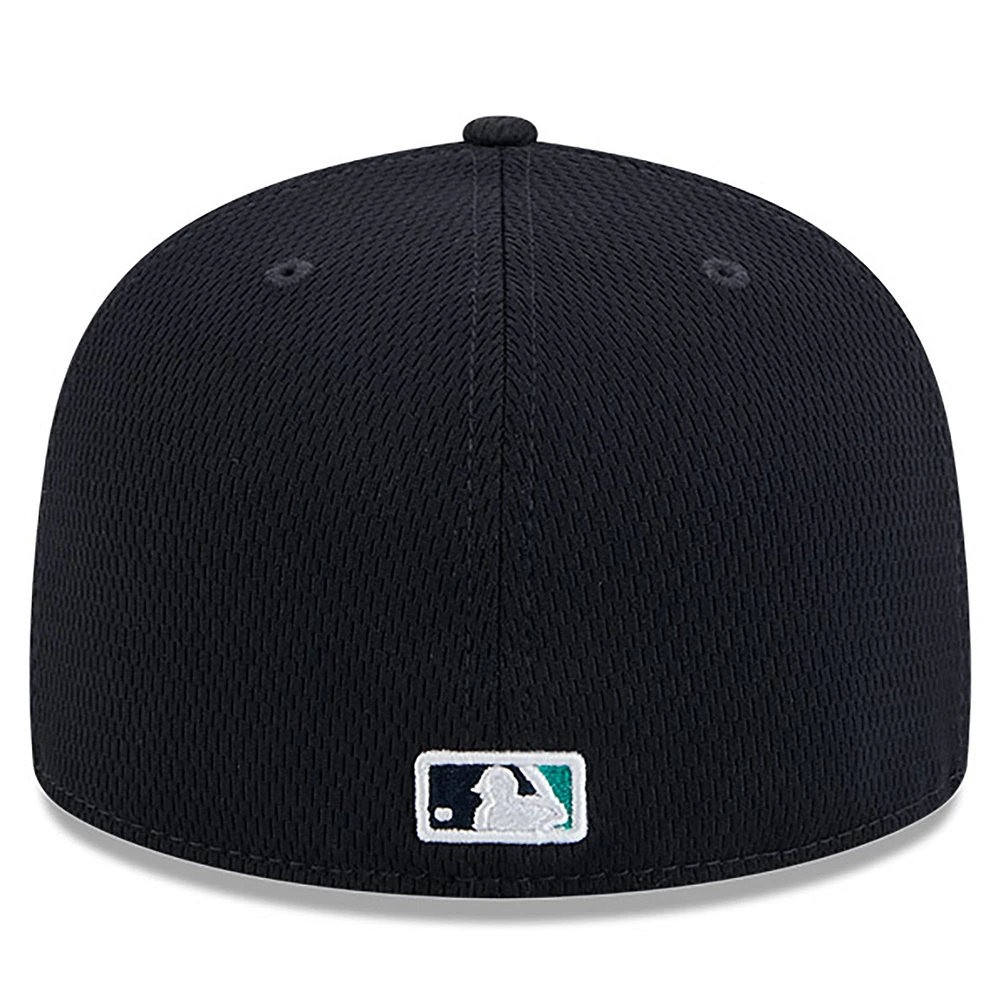 Casquette ajustée MLB Clubhouse 59FIFTY 2025 des Mariners de Seattle New Era pour homme