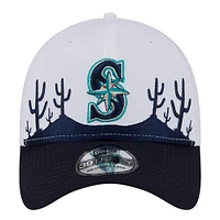 Men's New Era  Navy Seattle Mariners 2025 Spring Training Landscape 39THIRTY Flex Hat