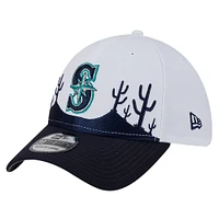 Men's New Era  Navy Seattle Mariners 2025 Spring Training Landscape 39THIRTY Flex Hat