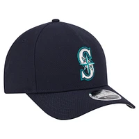 Men's New Era  Navy Seattle Mariners 9FORTY M-Crown Adjustable Hat