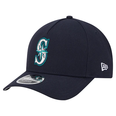 Men's New Era  Navy Seattle Mariners 9FORTY M-Crown Adjustable Hat