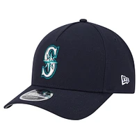 Men's New Era  Navy Seattle Mariners 9FORTY M-Crown Adjustable Hat