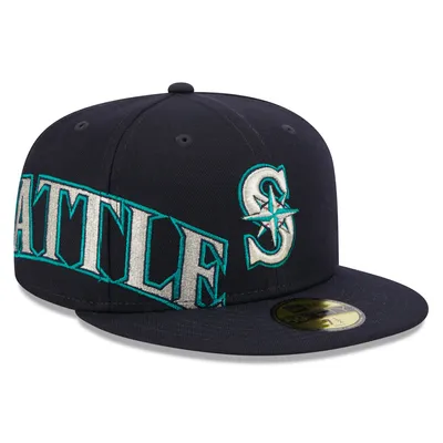 Seattle Mariners New Era Cooperstown Collection Turn Back The Clock  Steelheads 59FIFTY Fitted Hat - Black