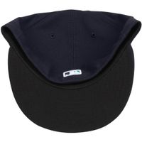 Men's New Era Navy Seattle Mariners Authentic Collection On Field 59FIFTY Fitted Hat