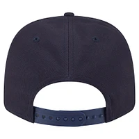 Men's New Era Navy Seattle Mariners Circle Patch 9SEVENTY Stretch-Snap Hat