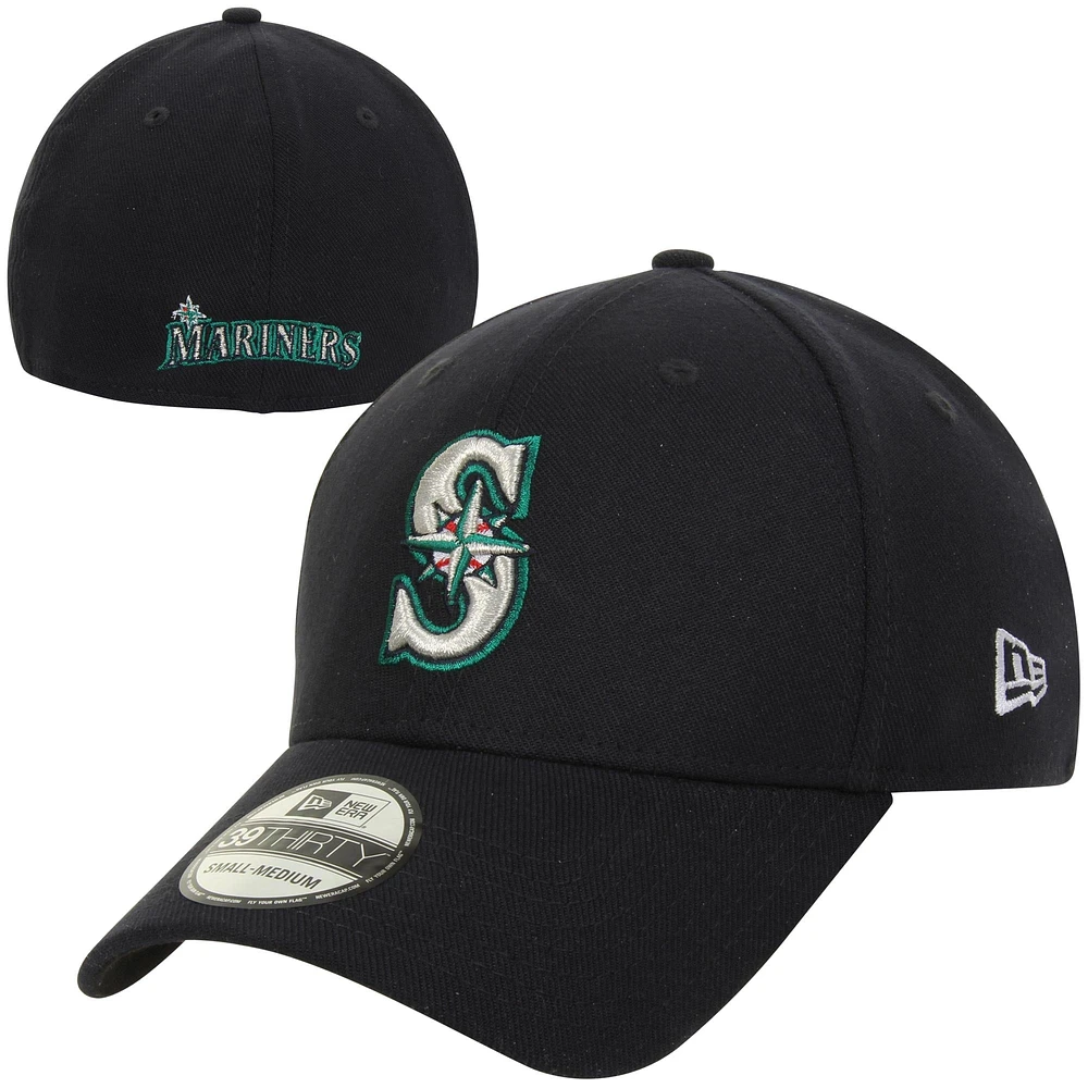 Casquette flex 39THIRTY pour homme Seattle Mariners MLB Team Classic Game New Era bleu marine