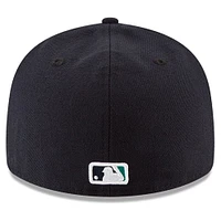 Men's New Era Navy Seattle Mariners National Baseball Hall of Fame Low Profile 59FIFTY Fitted Hat