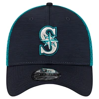 Men's New Era Navy Seattle Mariners Neo 39THIRTY Flex Hat