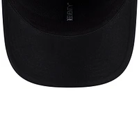 Casquette ajustable New Era 9SEVENTY bleu marine pour homme, réplique du joueur des Seattle Mariners