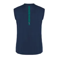 Men's Seattle Mariners New Era Navy Team Muscle Tank Top