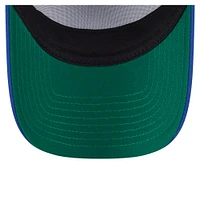 Men's New Era  Royal Seattle Mariners Distressed 9FORTY A-Frame Adjustable Trucker Hat