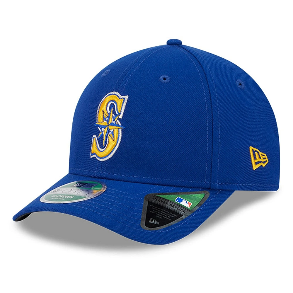 Men's New Era  Royal Seattle Mariners Player Replica 9FORTY Adjustable Hat