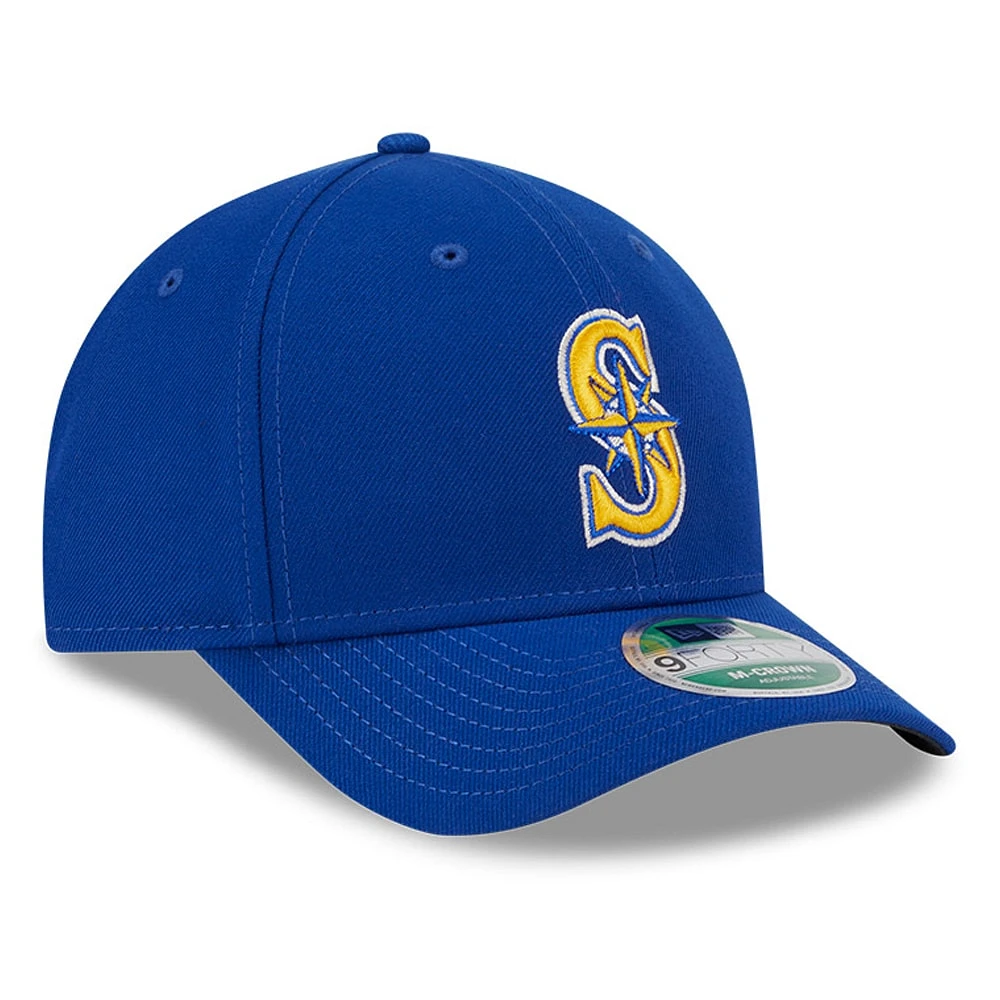 Men's New Era  Royal Seattle Mariners Player Replica 9FORTY Adjustable Hat