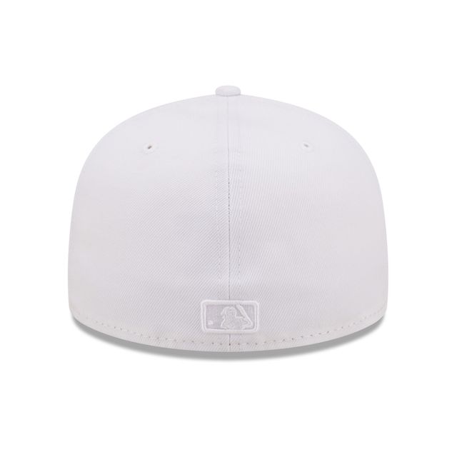 Casquette ajustée 59FIFTY Seattle Mariners New Era pour homme, blanc sur