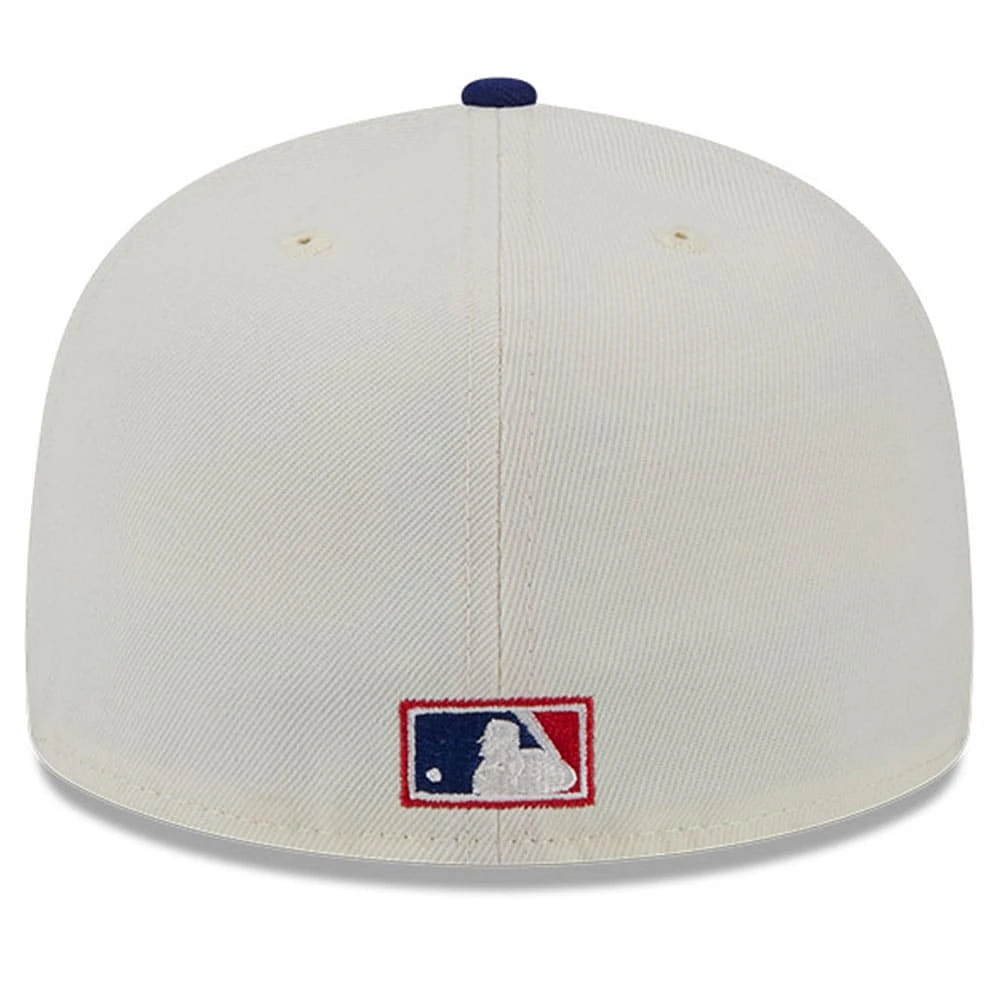 Casquette ajustée 59FIFTY originale Big League Chew New Era des Seattle Mariners pour hommes, blanche