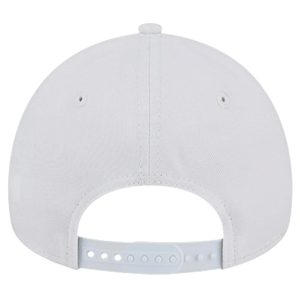 Men's New Era White Seattle Mariners TC A-Frame 9FORTY Adjustable Hat