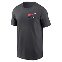 T-shirt Nike Seattle Mariners Americana anthracite pour homme