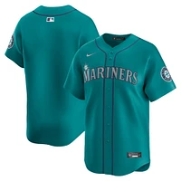 Maillot Nike Aqua Seattle Mariners Alternate Limited pour homme