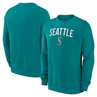 Sweat-shirt Nike Aqua Seattle Mariners pour homme