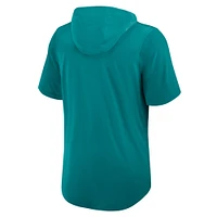 T-shirt à capuche Nike Aqua Tri-Blend pour homme des Seattle Mariners