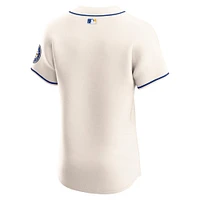 Men's Nike Cream Seattle Mariners Alternate Elite Jersey