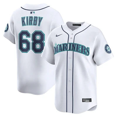 Maillot de joueur alternatif Nike George Kirby blanc des Seattle Mariners pour homme
