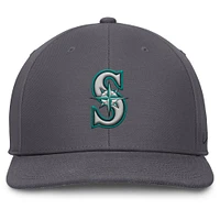 Men's Nike Gray Seattle Mariners Pro Performance Snapback Hat