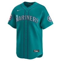 Men's Nike Ichiro Suzuki Aqua Seattle Mariners 2025 National Baseball Hall of Fame Alternate Limited Player Jersey