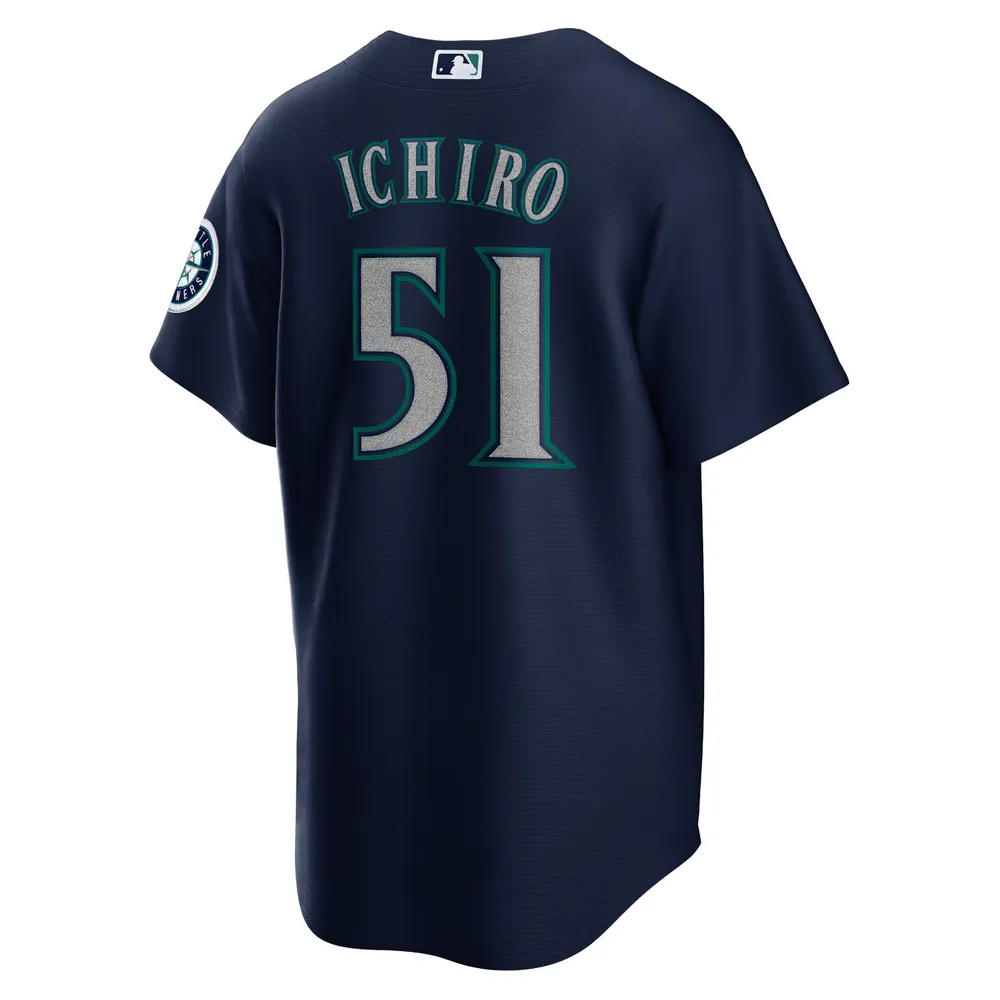 Seattle Mariners Nike Official Replica Alternate Jersey - Mens