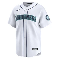 Maillot de joueur Nike J.P. Crawford Seattle Mariners Home Limited pour homme, blanc