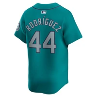 Maillot de joueur alternatif limité Nike Julio Rodríguez Aqua Seattle Mariners pour homme