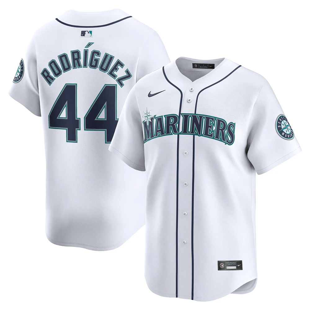 Maillot de joueur Nike Julio Rodríguez pour homme, blanc, Seattle Mariners Home Limited Player