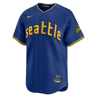 Maillot Nike Julio Rodriguez bleu des Seattle Mariners City Connect Limited pour homme