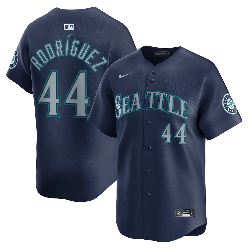 Men's Nike Julio Rodriguez Navy Seattle Mariners Road Limited