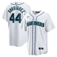 Nike, Shirts, Brand New Julio Rodriguez 44 Seattle Mariners Green Jersey  Mens Medium