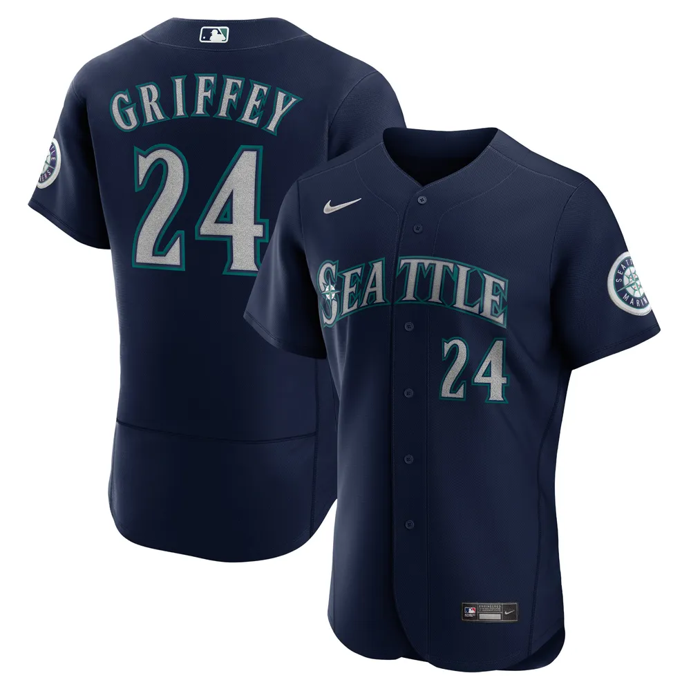 Lids Ken Griffey Jr. Seattle Mariners Nike Alternate Authentic Official  Player Jersey - Navy