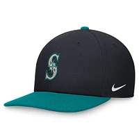 Men's Nike Navy/Aqua Seattle Mariners Two-Tone Snapback Hat