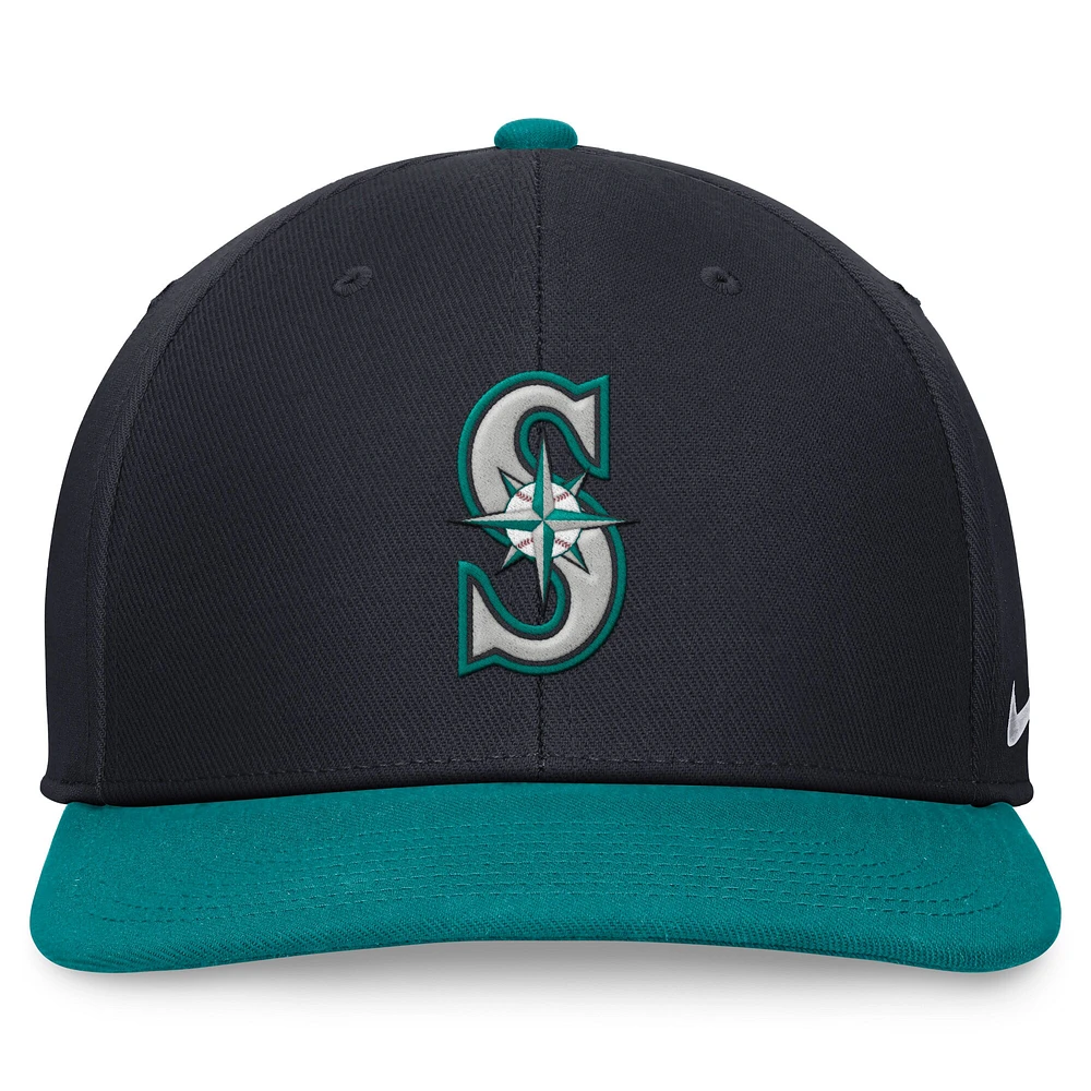 Men's Nike Navy/Aqua Seattle Mariners Two-Tone Snapback Hat