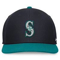 Men's Nike Navy/Aqua Seattle Mariners Two-Tone Snapback Hat