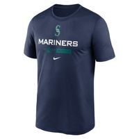 Men's Nike Navy Seattle Mariners 2022 Postseason Authentic Collection Dugout T-Shirt