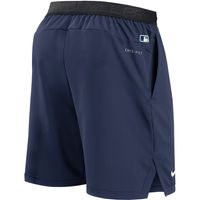 Men's Nike Navy Seattle Mariners Authentic Collection Flex Vent Performance - Shorts