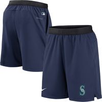 Men's Nike Navy Seattle Mariners Authentic Collection Flex Vent Performance - Shorts