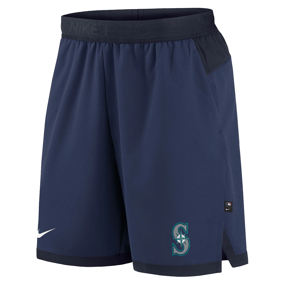 Men's Nike Navy Seattle Mariners Authentic Collection Flex Vent Performance Shorts