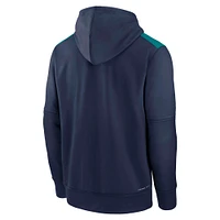 Men's Nike Navy Seattle Mariners Authentic Collection Performance Pullover Hoodie