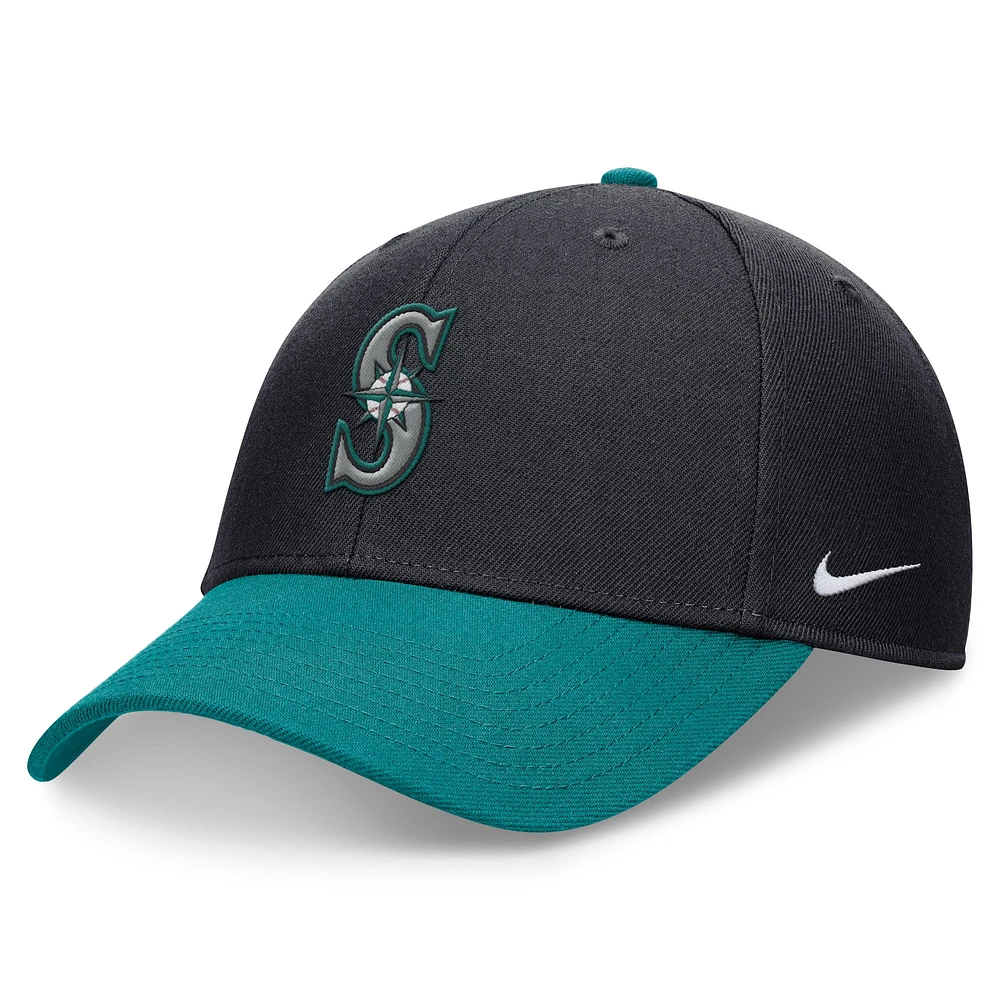 Men's Nike Navy Seattle Mariners Club Performance Adjustable Hat