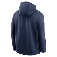 Men's Nike Navy Seattle Mariners Club Stack Pullover Hoodie